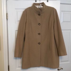 Anne Klein XL Beige Coat
